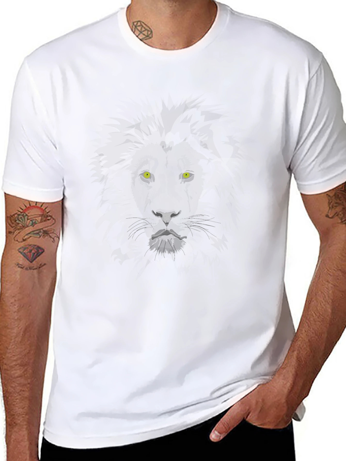 Black Panther Graphic Tee - Mens Crew Neck T-Shirt