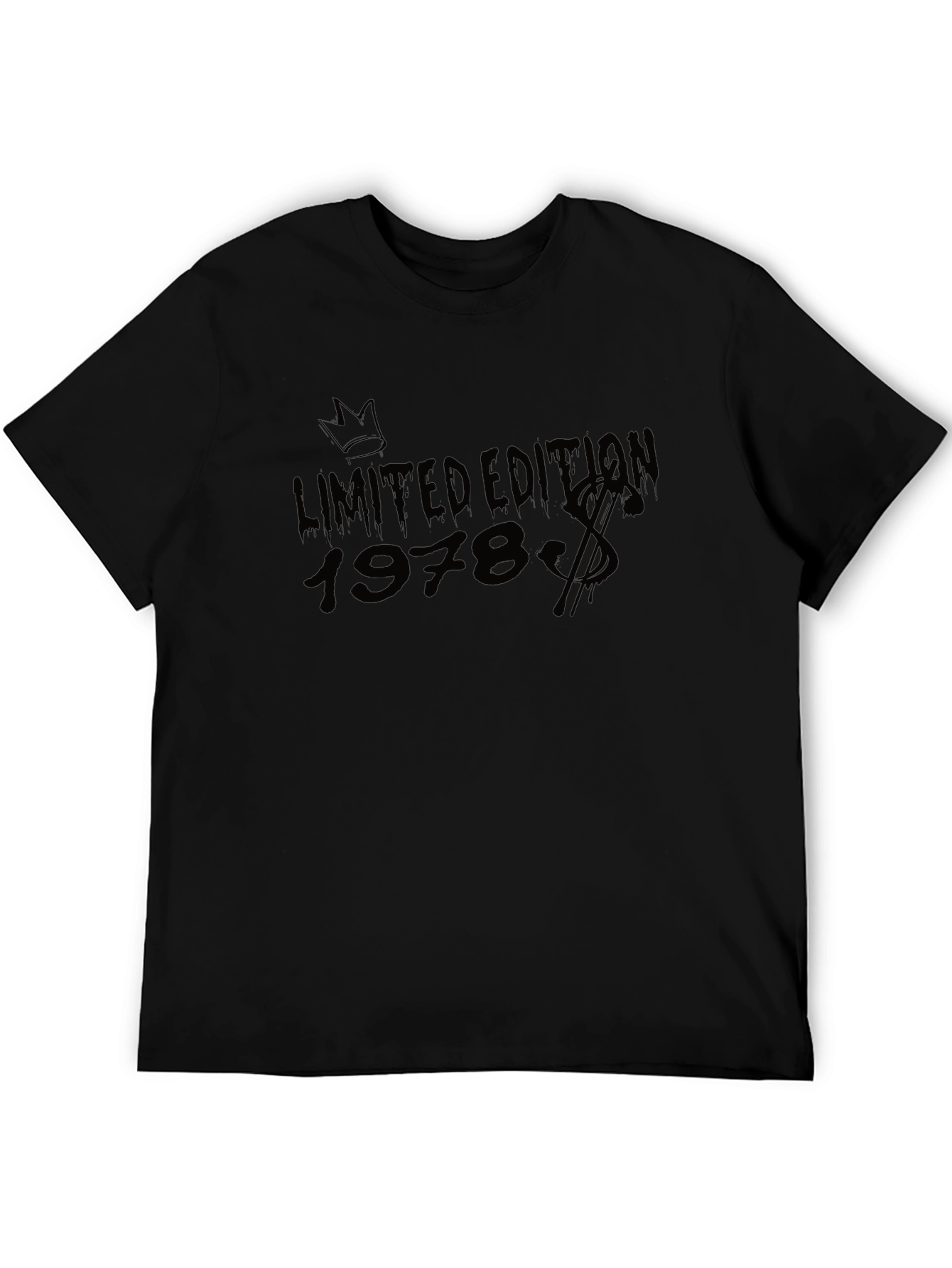 Limited Edition 1978 Graphic Tee - Black