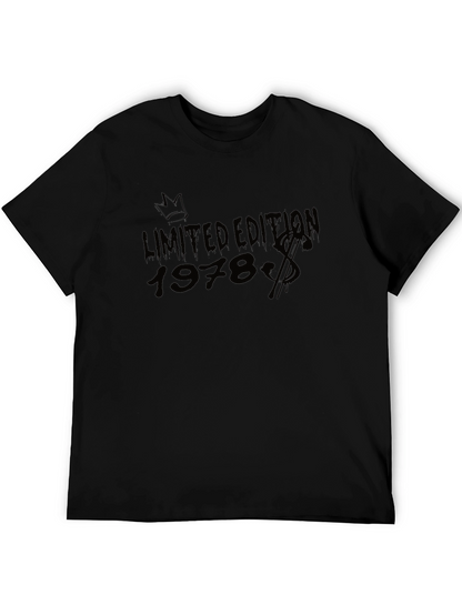 Limited Edition 1978 Graphic Tee - Black