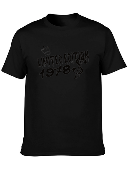 Limited Edition 1978 Graphic Tee - Black