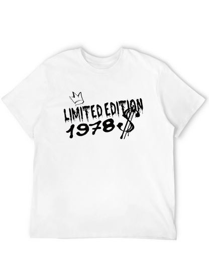 Limited Edition 1978 Graphic Tee - Black