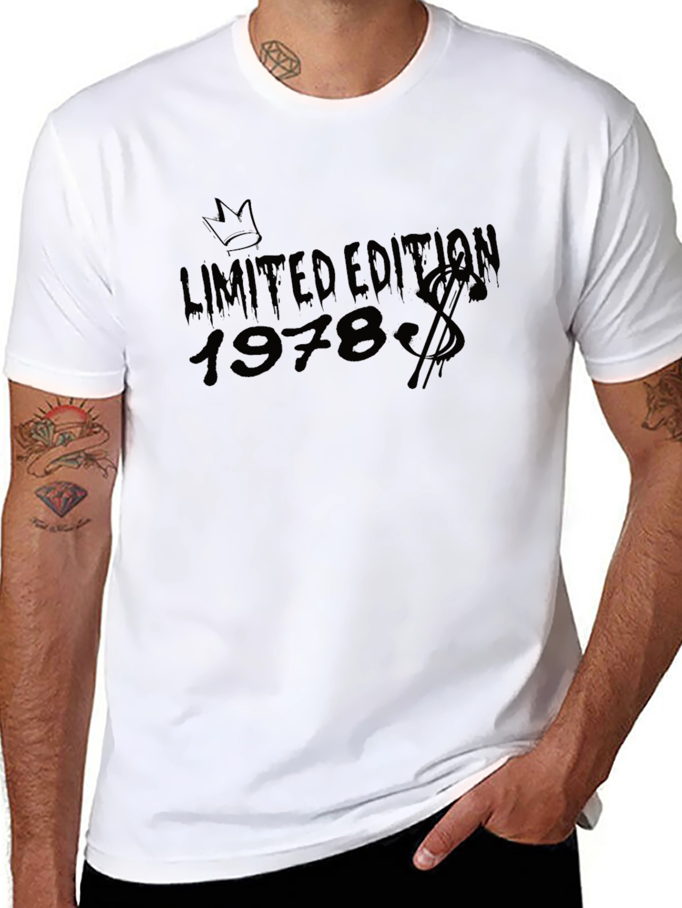 Limited Edition 1978 Graphic Tee - Black