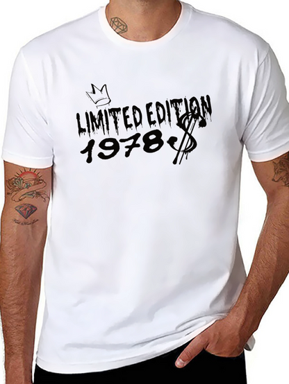 Limited Edition 1978 Graphic Tee - Black