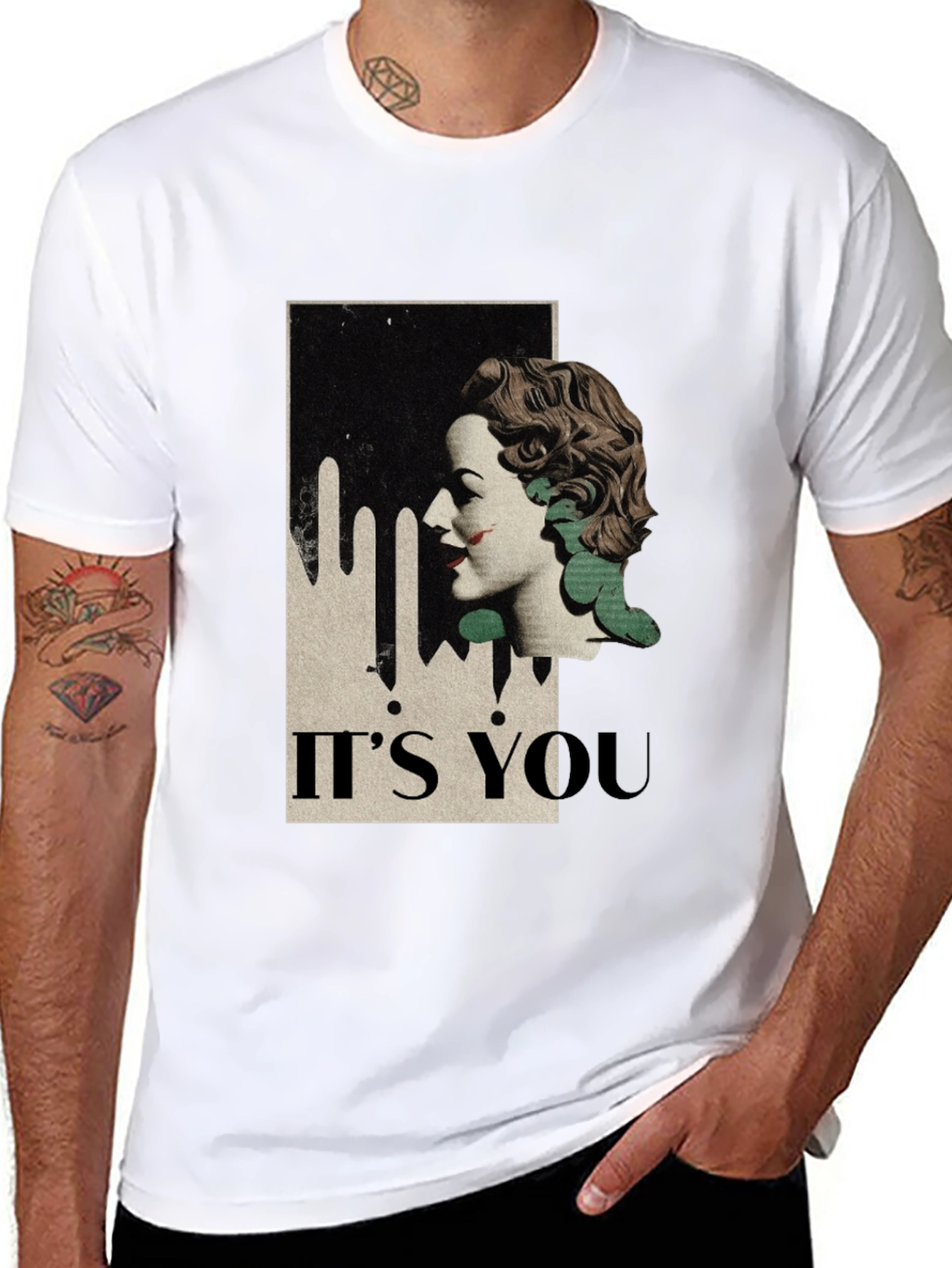 Retro Woman T-Shirt - Its You Graphic Tee