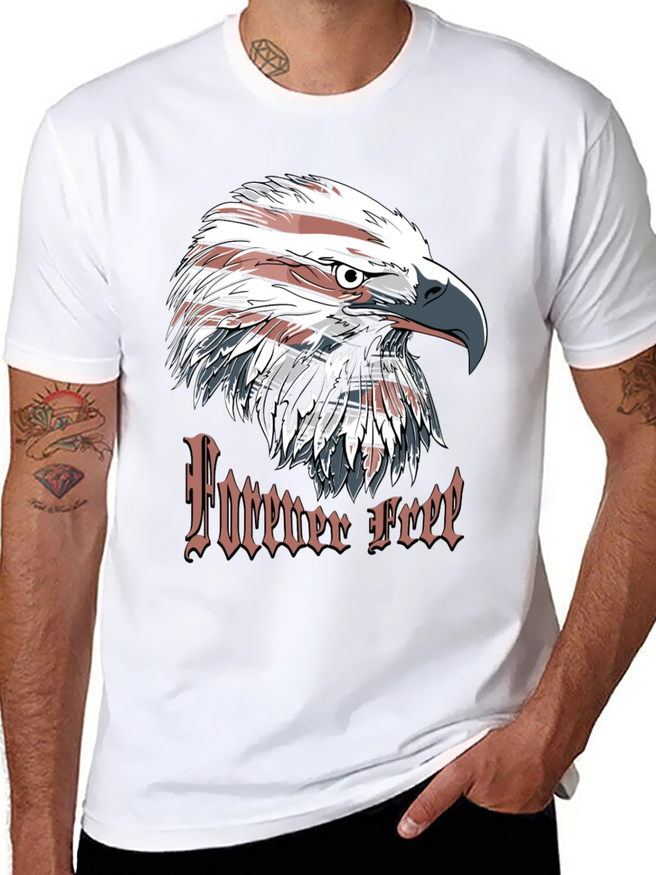 American Eagle Forever Free Graphic T-Shirt