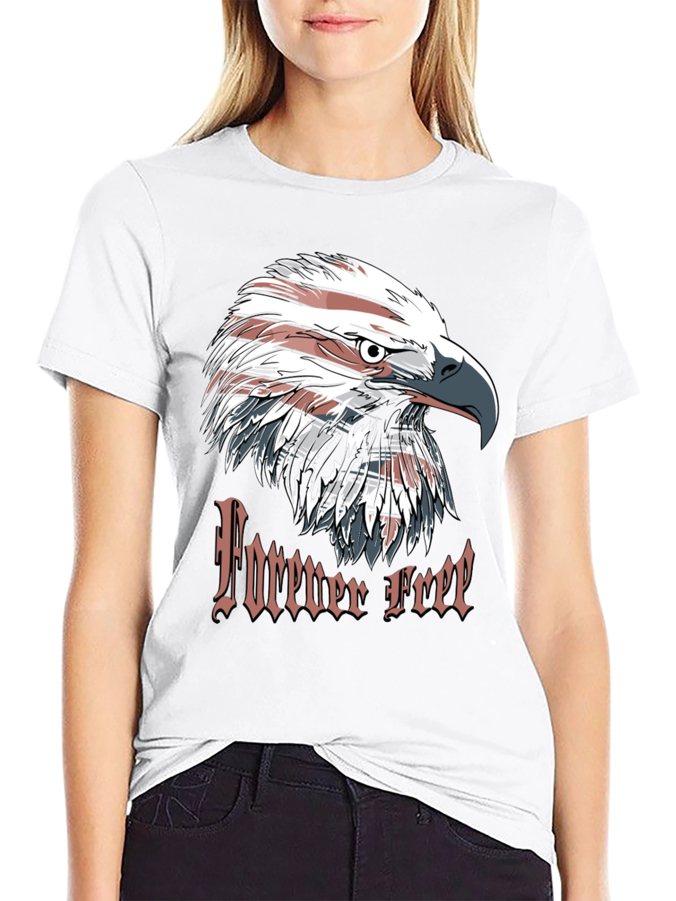 American Eagle Forever Free Graphic T-Shirt