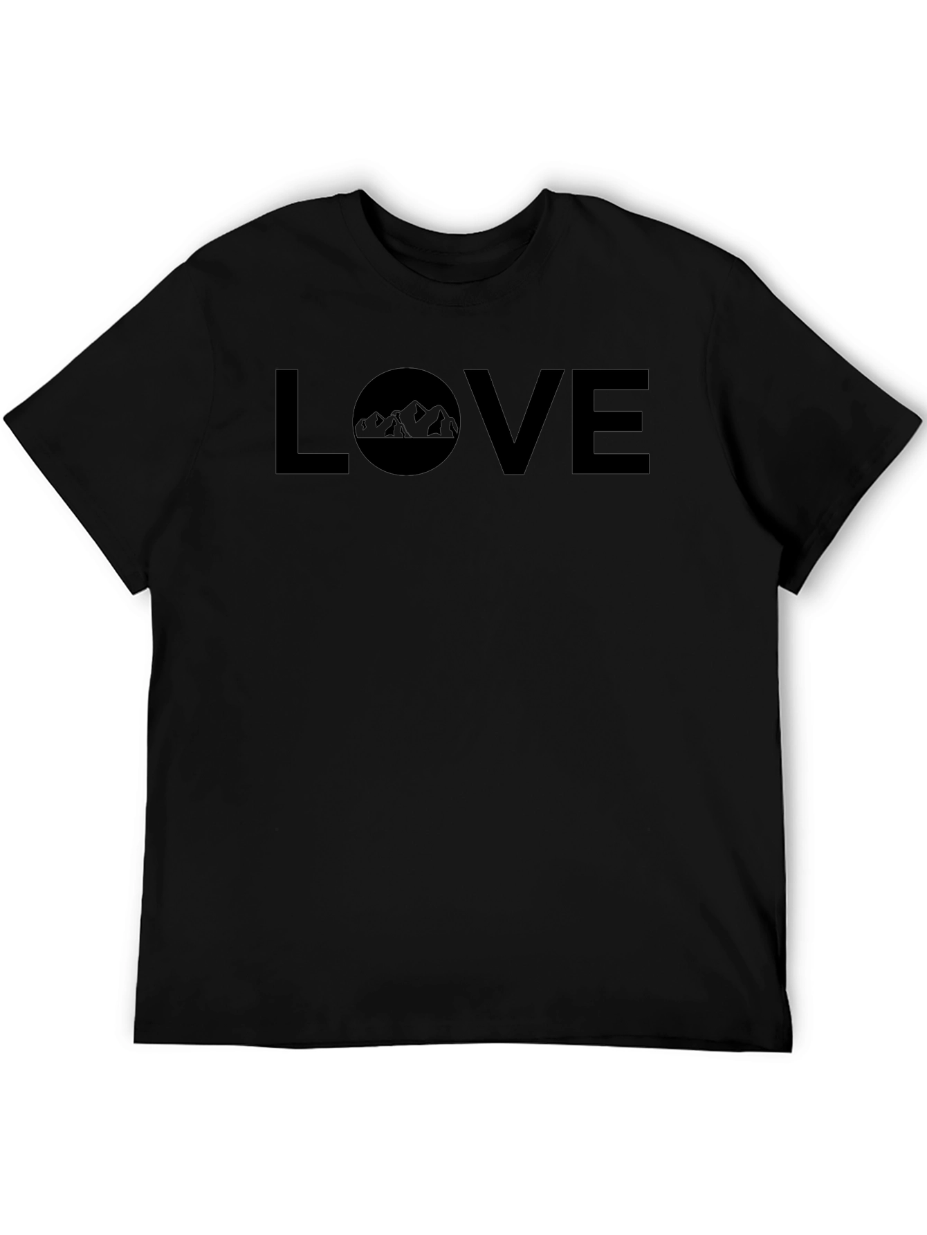 Love the Outdoors T-Shirt - Mountain Design