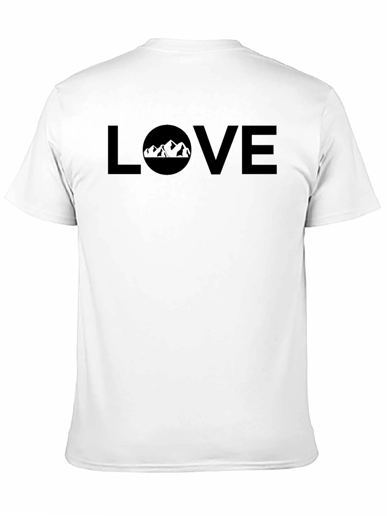 Love the Outdoors T-Shirt - Mountain Design