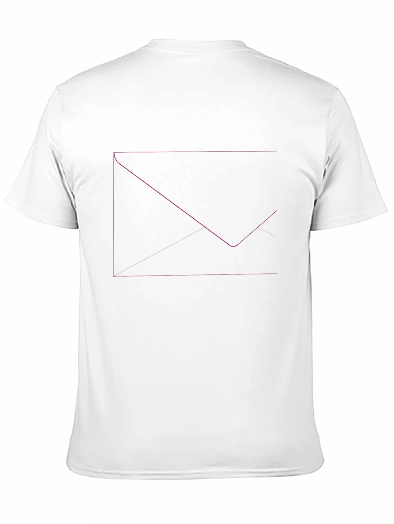 Mens Black T-Shirt with Abstract Geometric Design