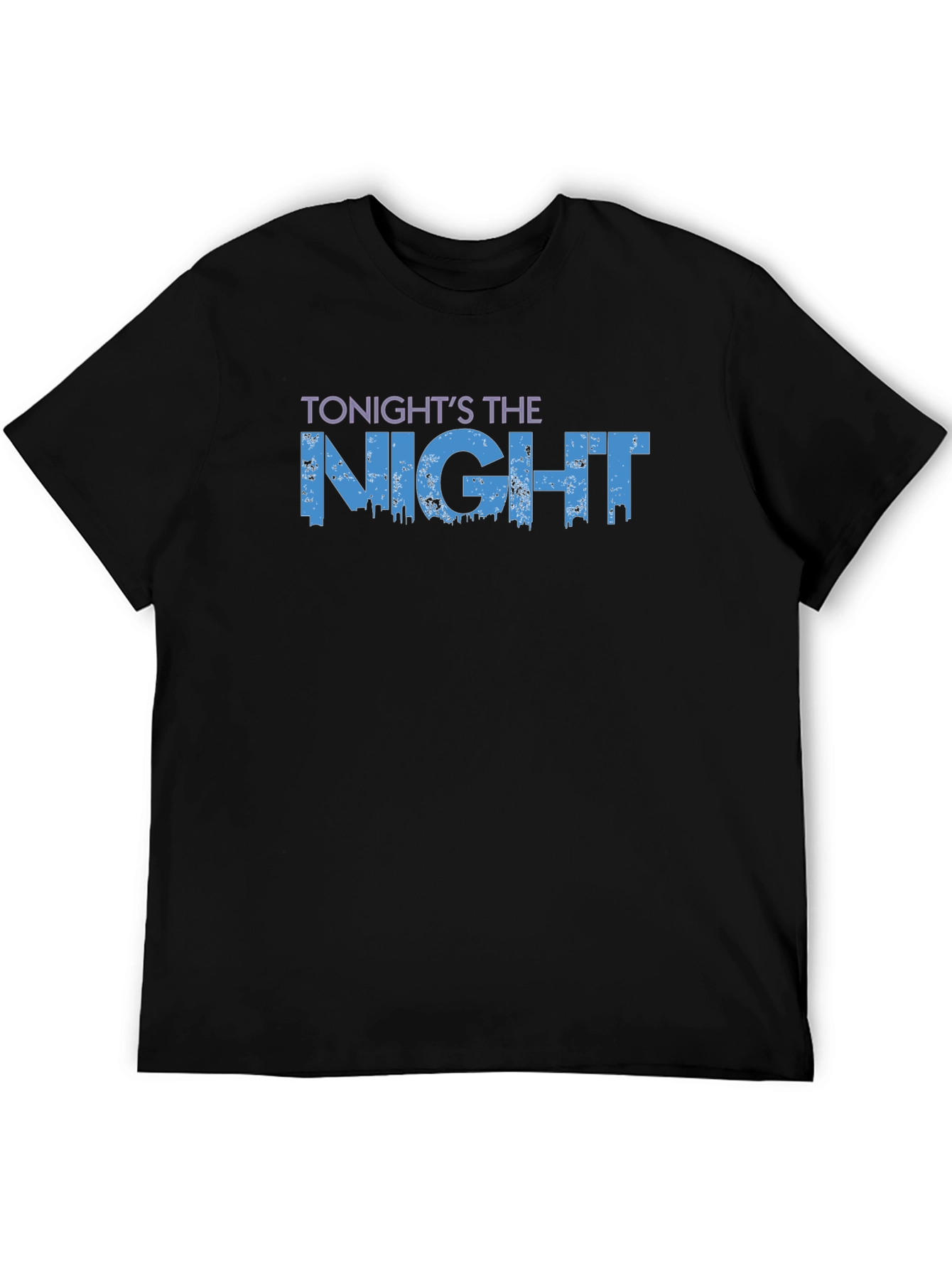 Tonights The Night Graphic T-Shirt - Black