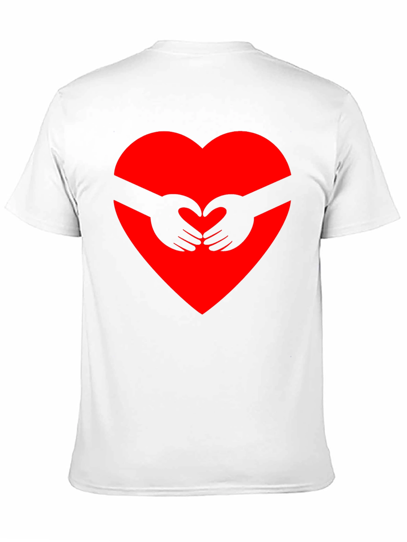 Heart Hands Graphic Tee - Black