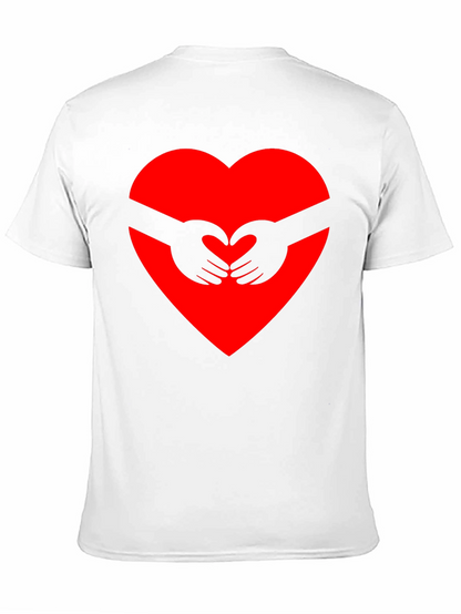 Heart Hands Graphic Tee - Black
