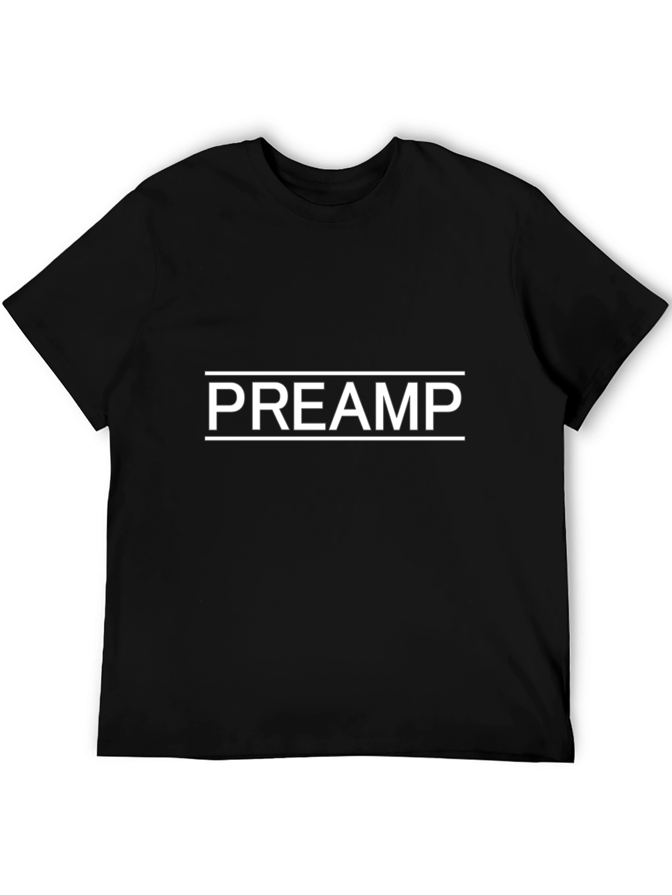PREAMP Graphic T-Shirt - Classic Black Tee