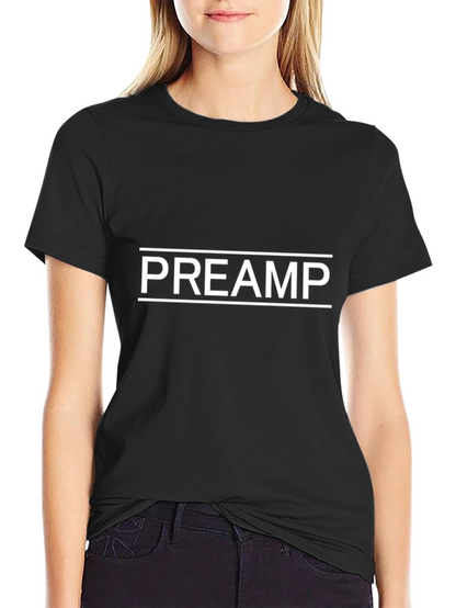 PREAMP Graphic T-Shirt - Classic Black Tee