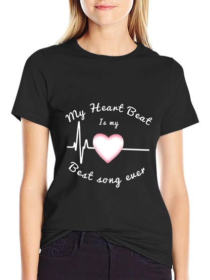 Heartbeat Song T-Shirt | Mens Black Graphic Tee