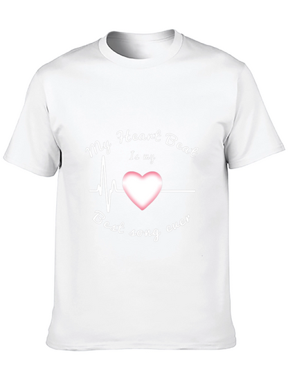 Heartbeat Song T-Shirt | Mens Black Graphic Tee