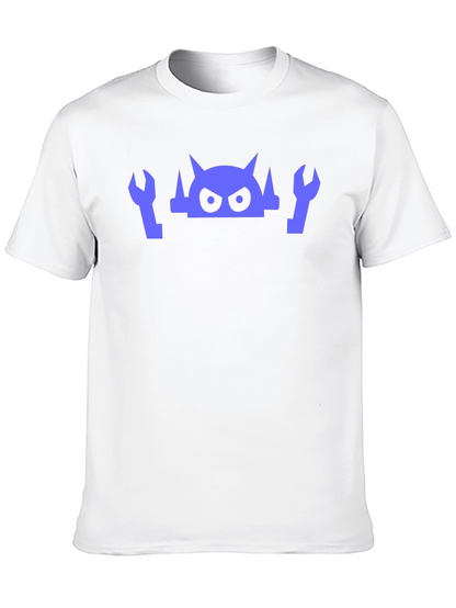 Orc Mechanic Graphic Tee - Black Cotton Shirt