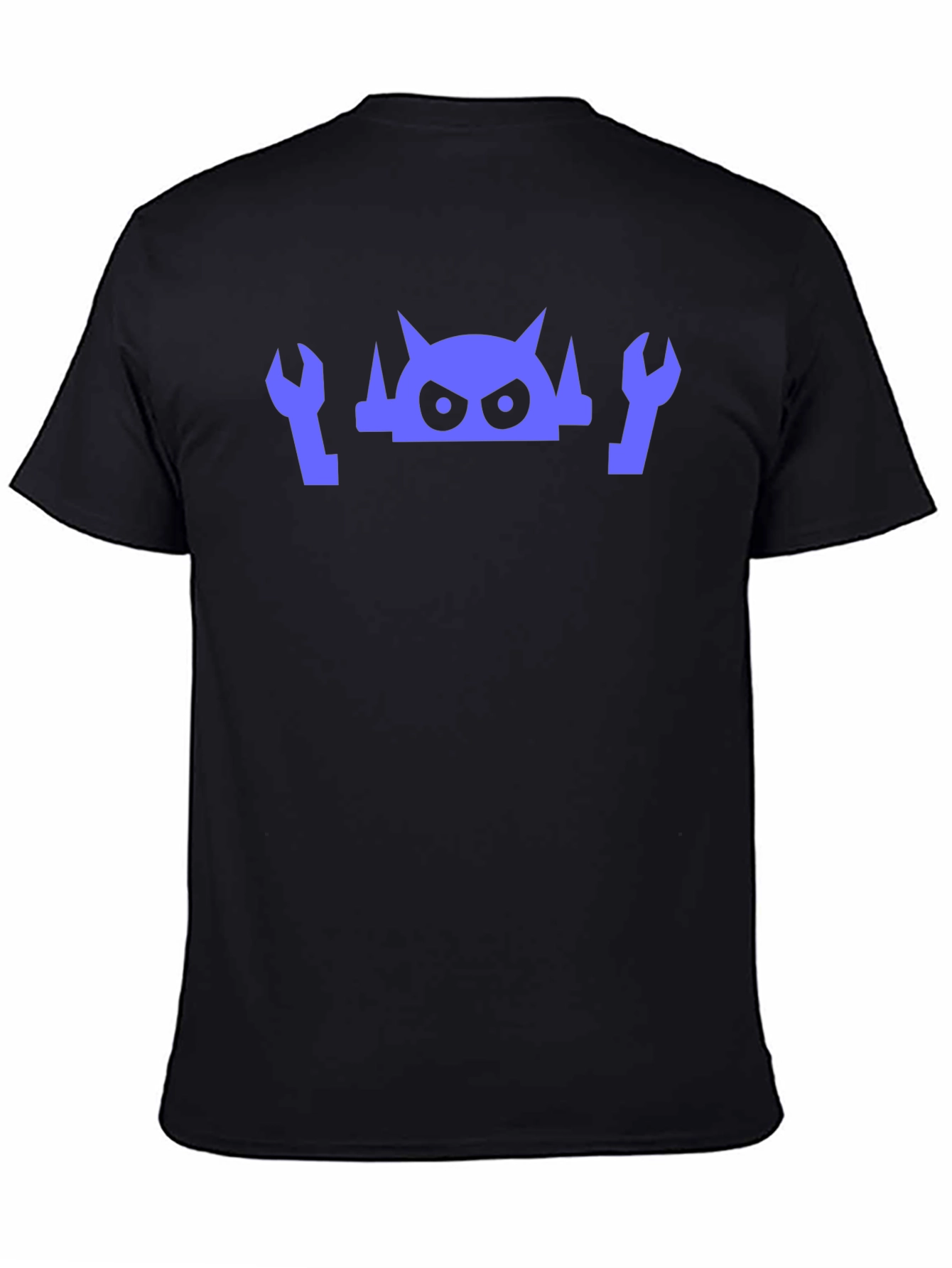 Orc Mechanic Graphic Tee - Black Cotton Shirt