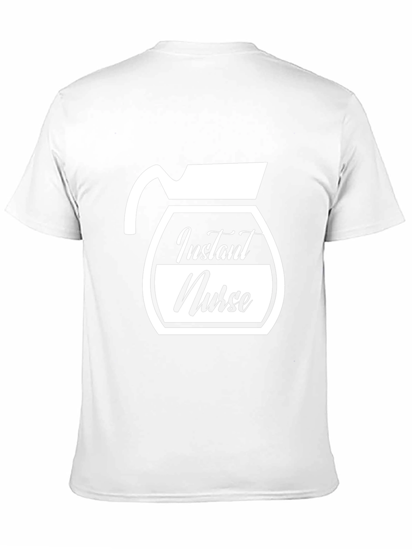 Instant Nurse Coffee Graphic T-Shirt - Black