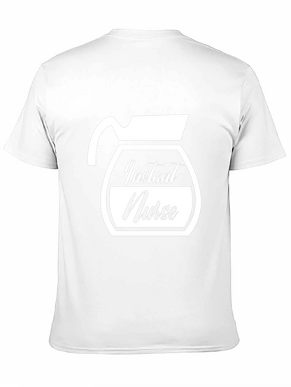 Instant Nurse Coffee Graphic T-Shirt - Black