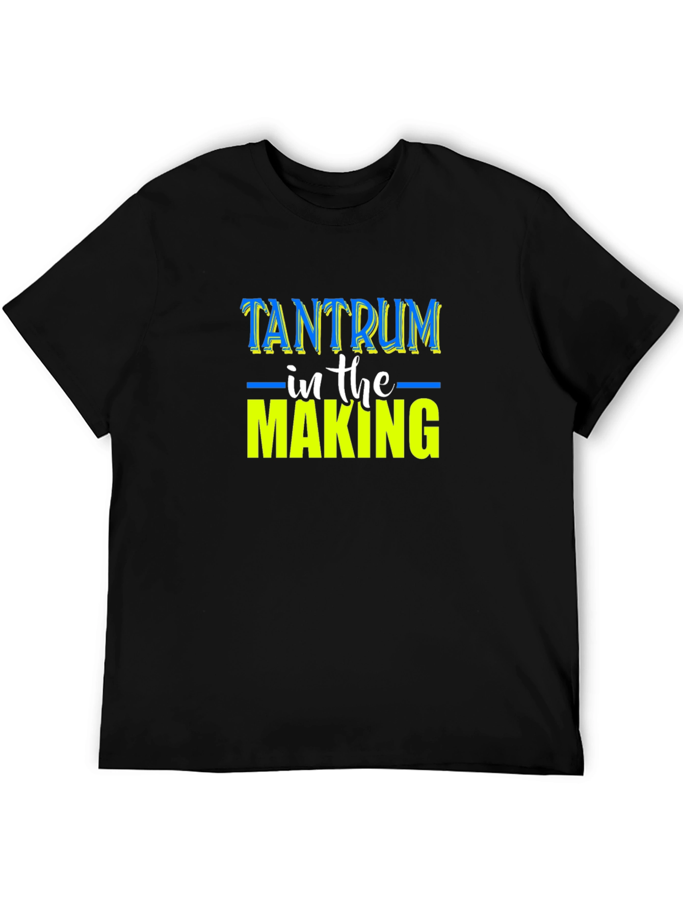 Tantrum in the Making Graphic Tee - Black