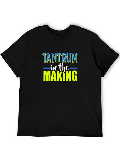 Tantrum in the Making Graphic Tee - Black