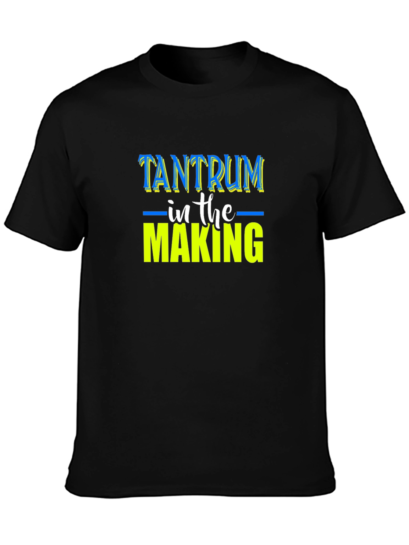 Tantrum in the Making Graphic Tee - Black