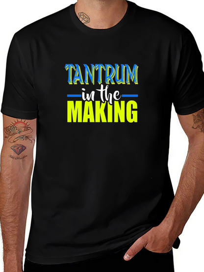 Tantrum in the Making Graphic Tee - Black