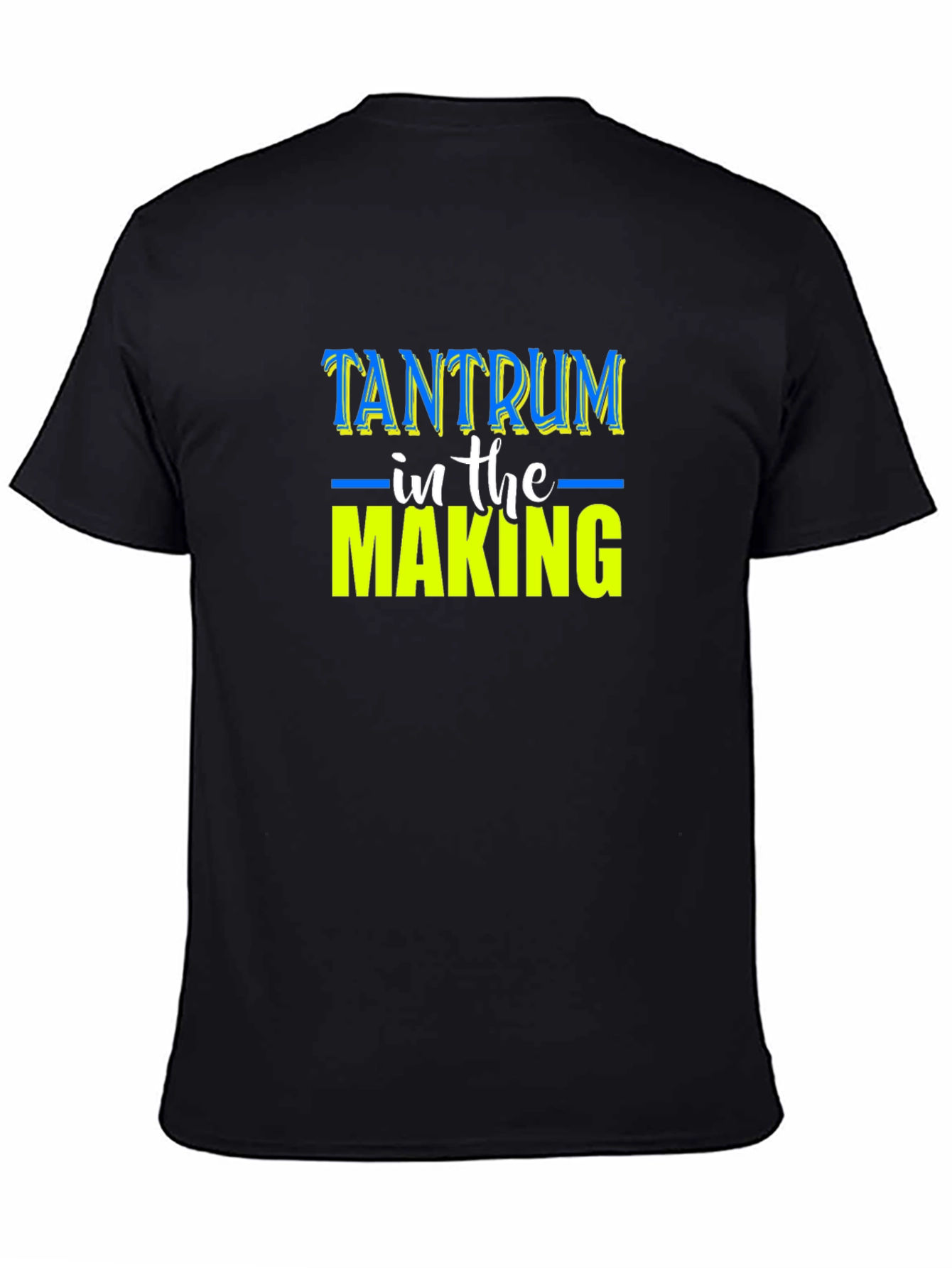 Tantrum in the Making Graphic Tee - Black