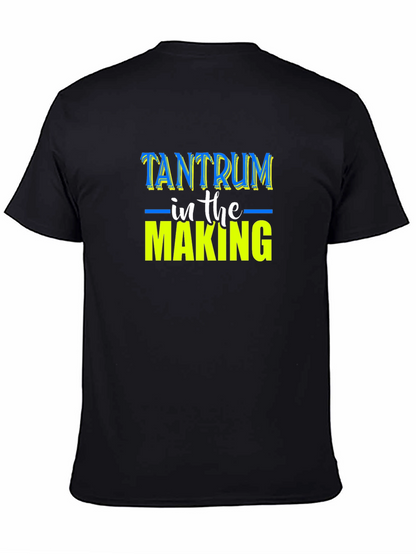 Tantrum in the Making Graphic Tee - Black