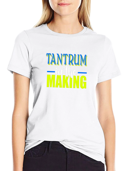 Tantrum in the Making Graphic Tee - Black