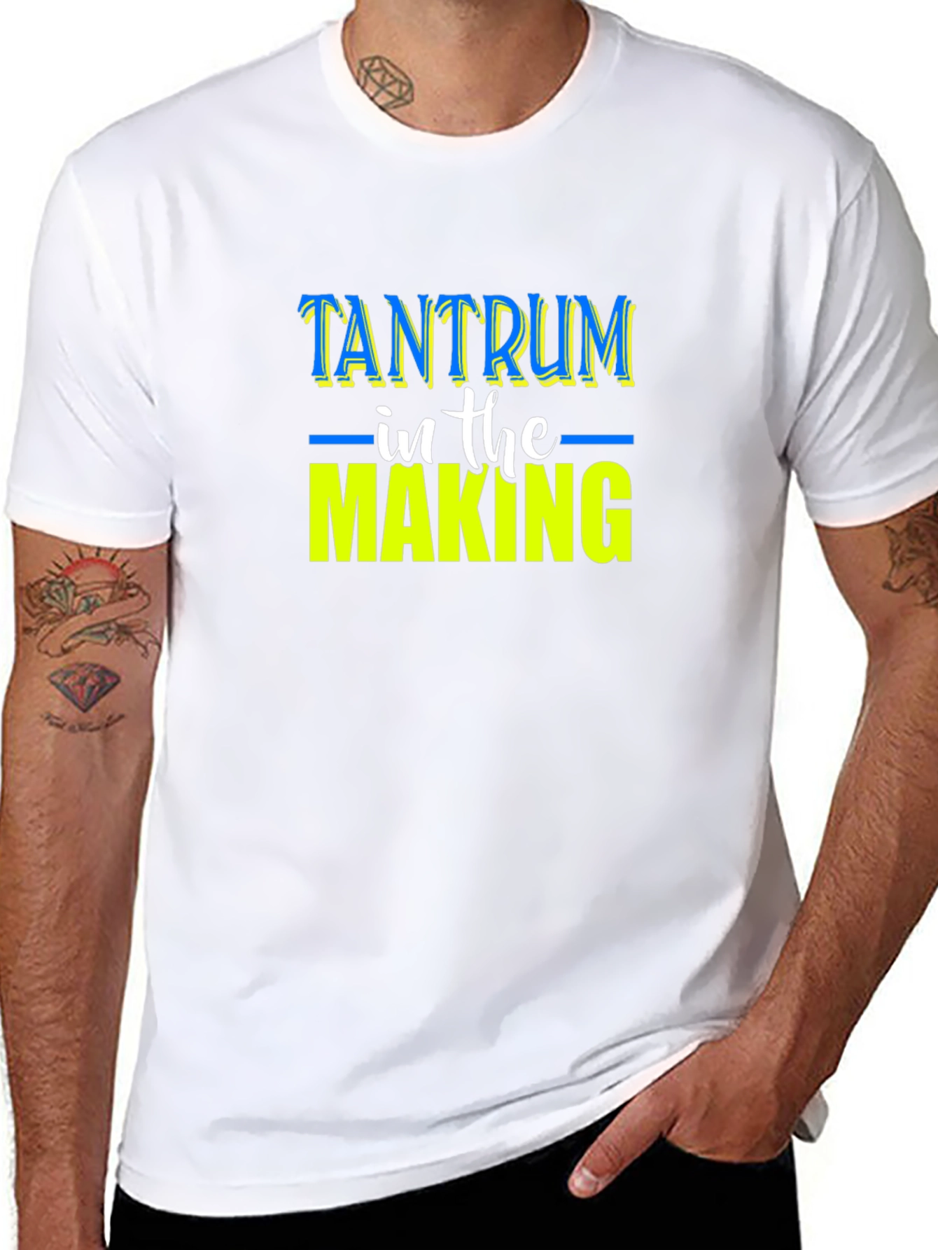 Tantrum in the Making Graphic Tee - Black