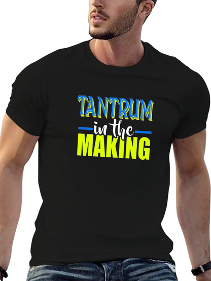 Tantrum in the Making Graphic Tee - Black