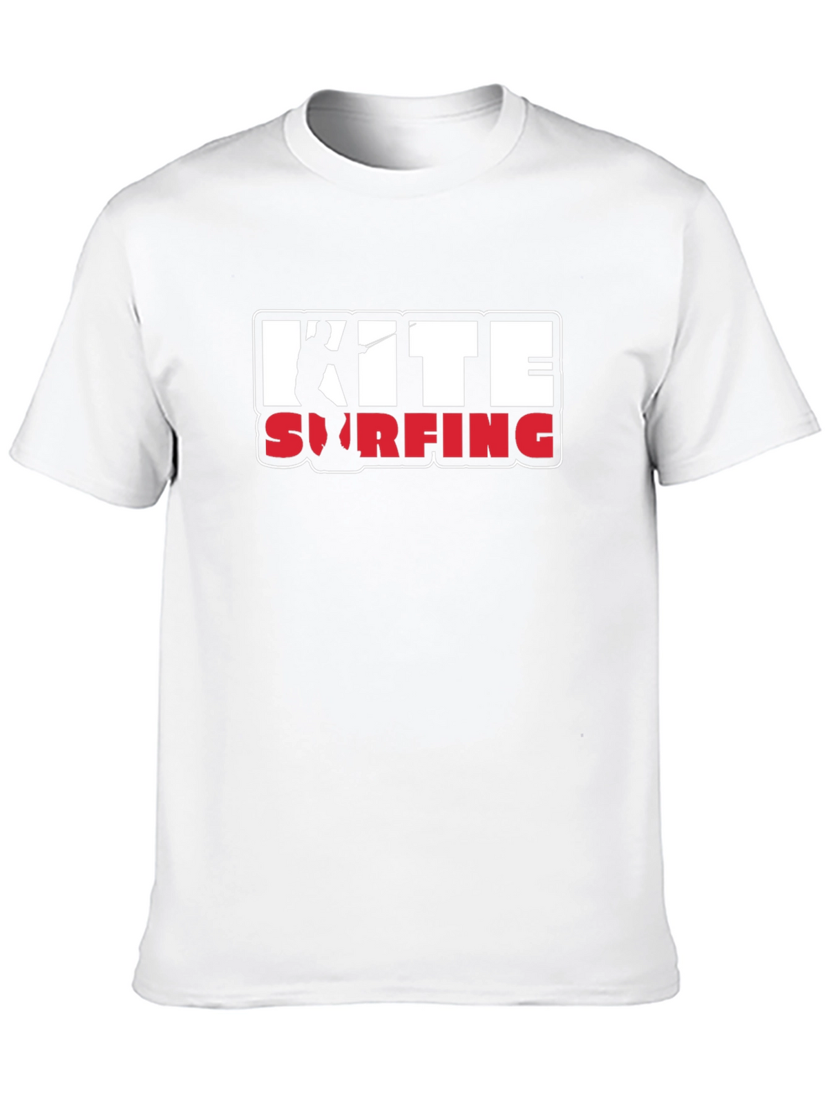 Kite Surfing Graphic Tee - Black
