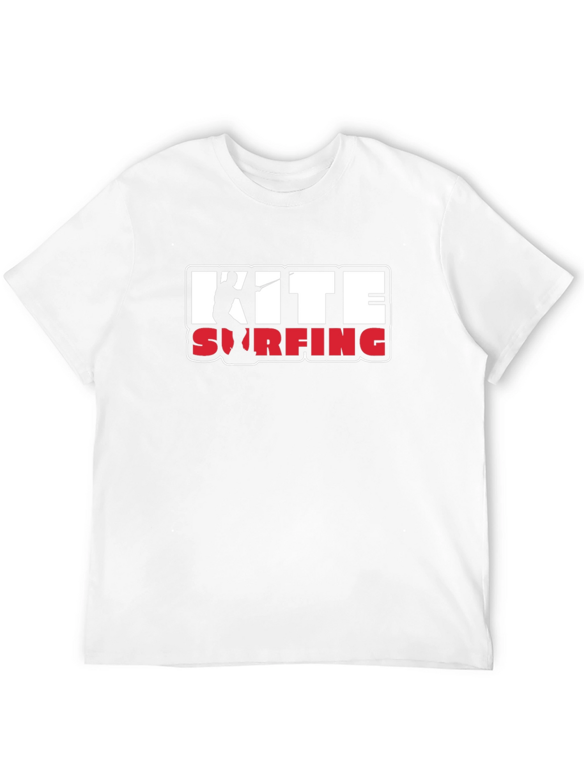 Kite Surfing Graphic Tee - Black
