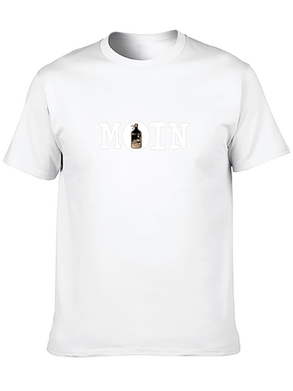 Moin Bottle Graphic Black T-Shirt