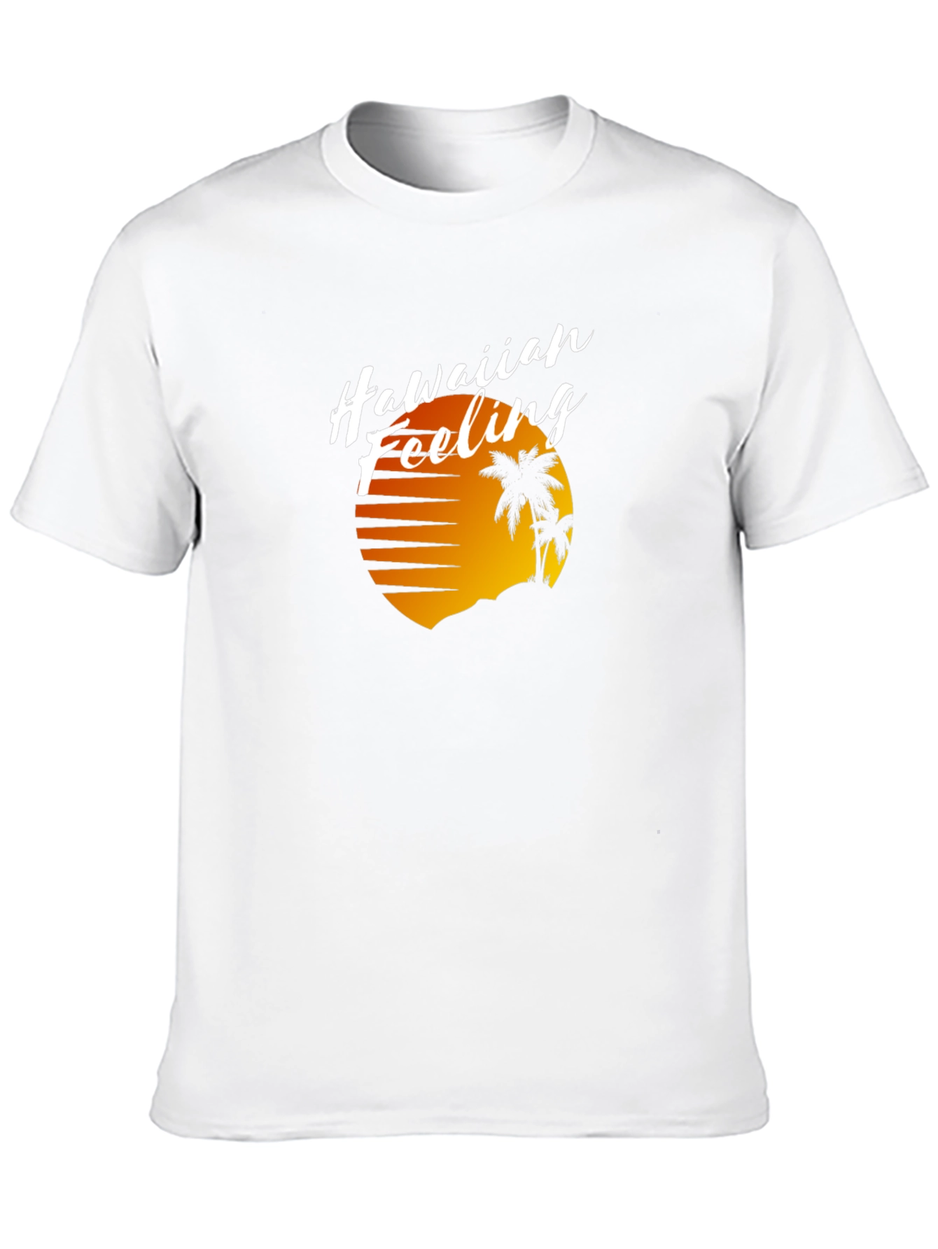 Hawaiian Feeling Graphic T-Shirt