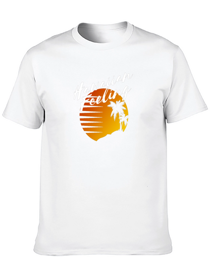 Hawaiian Feeling Graphic T-Shirt