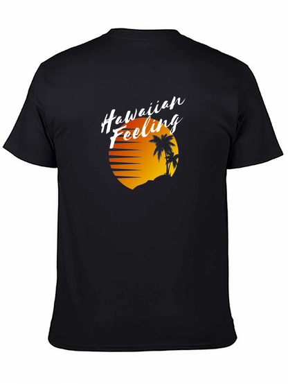 Hawaiian Feeling Graphic T-Shirt