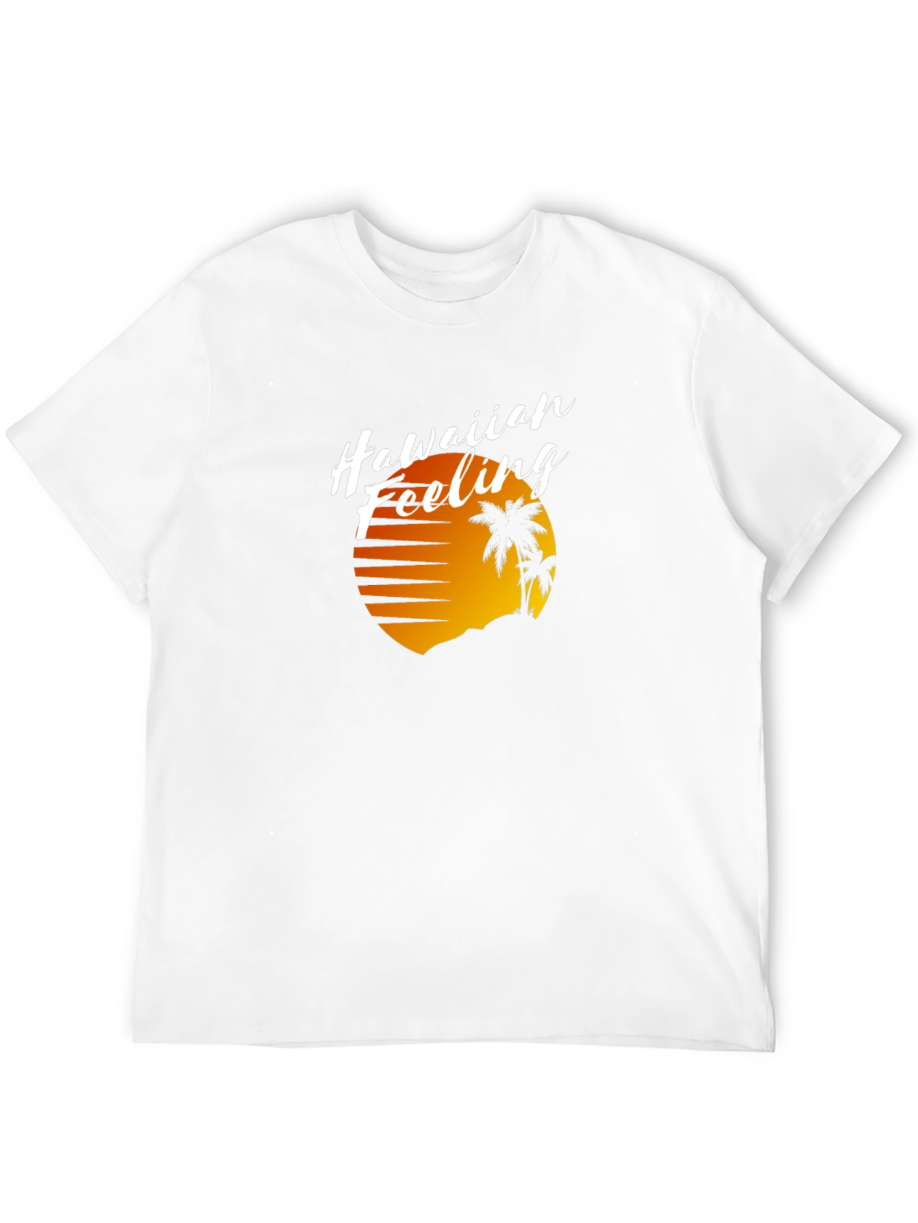 Hawaiian Feeling Graphic T-Shirt