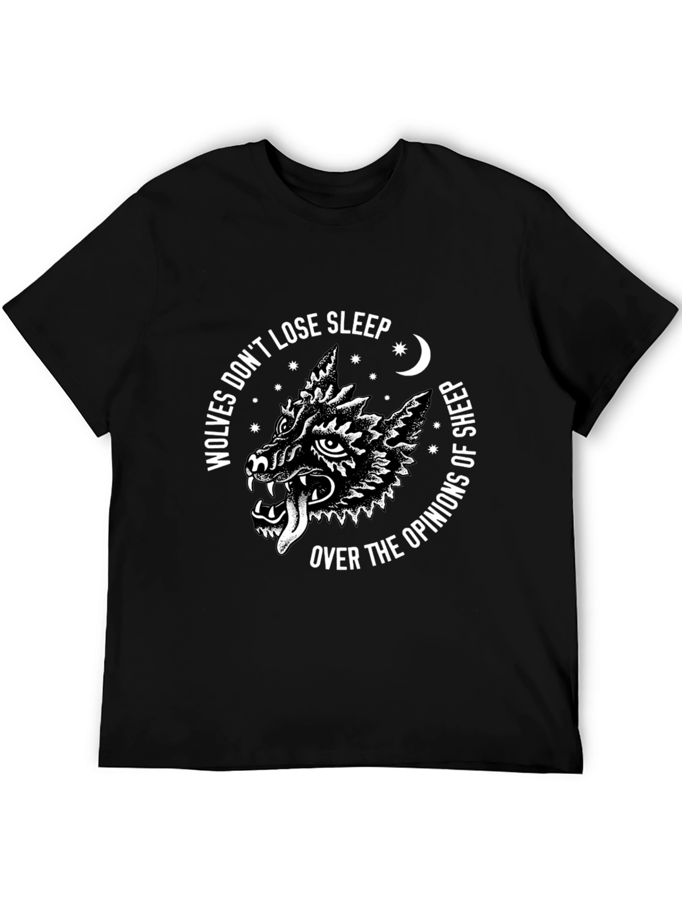 Wolves Dont Lose Sleep Graphic Tee