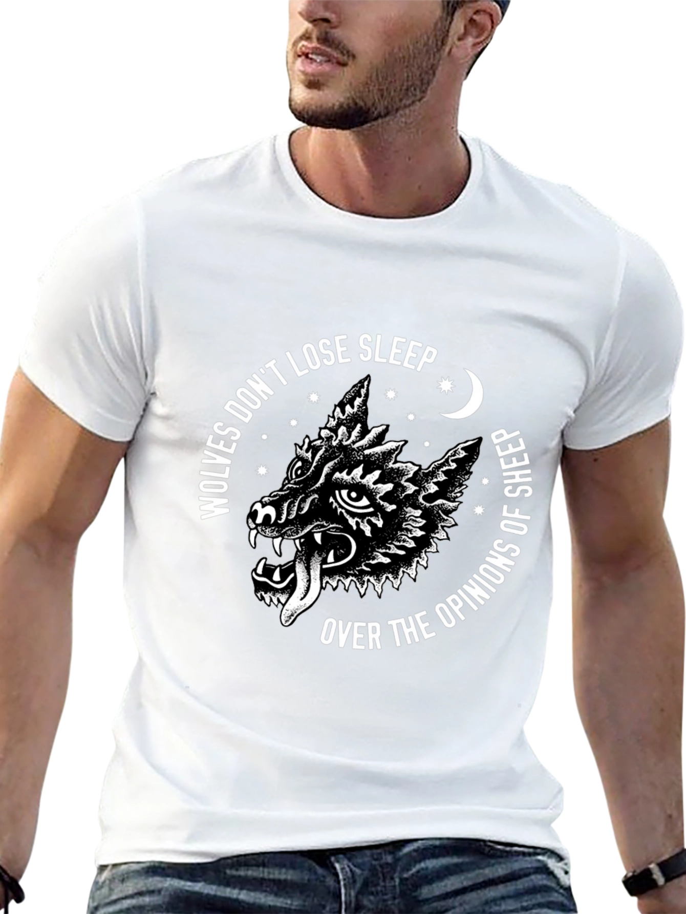 Wolves Dont Lose Sleep Graphic Tee