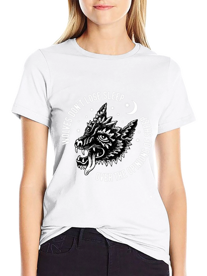 Wolves Dont Lose Sleep Graphic Tee