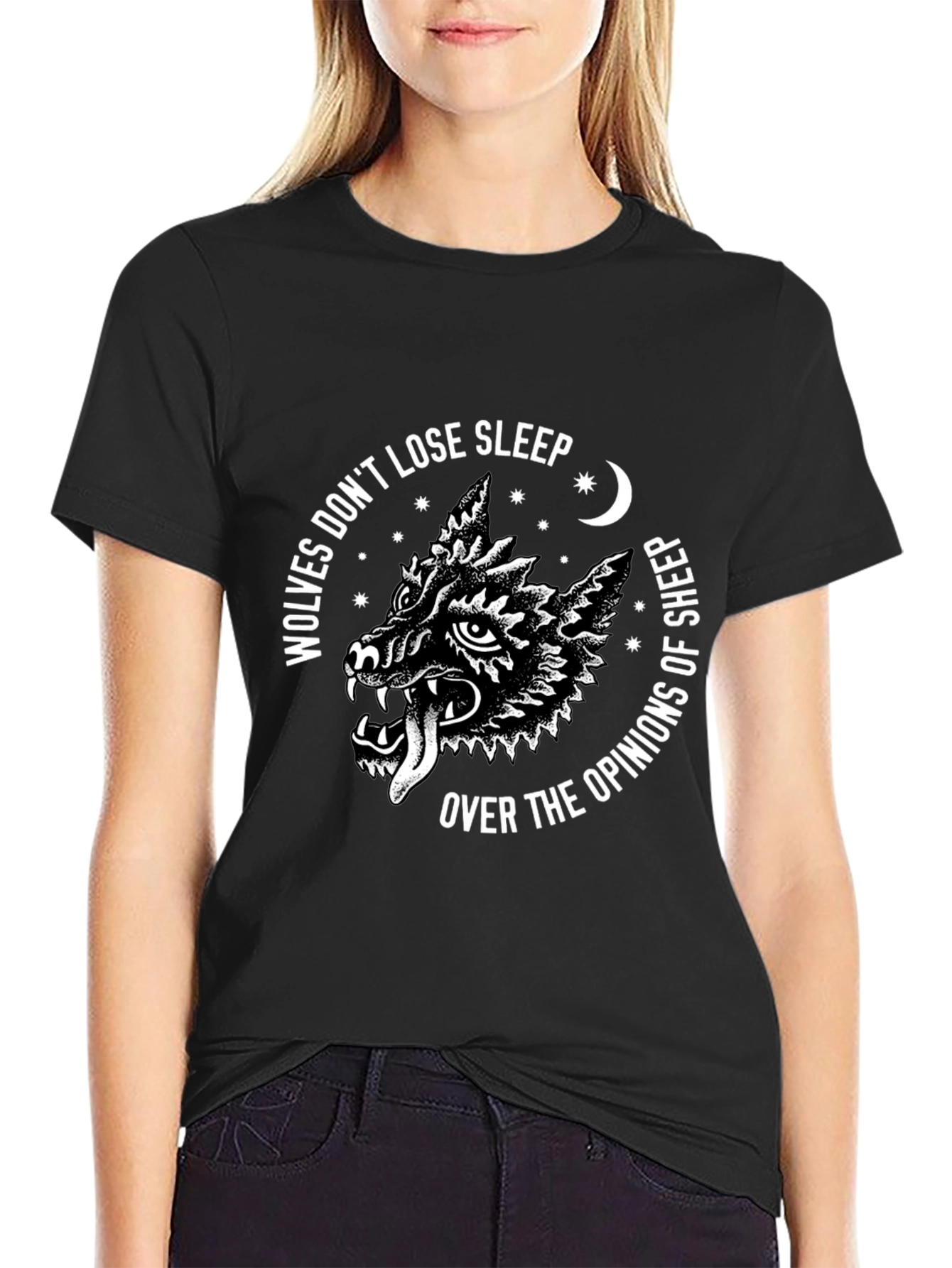 Wolves Dont Lose Sleep Graphic Tee