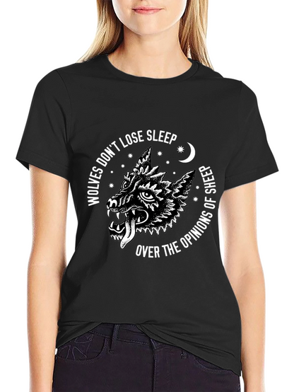 Wolves Dont Lose Sleep Graphic Tee