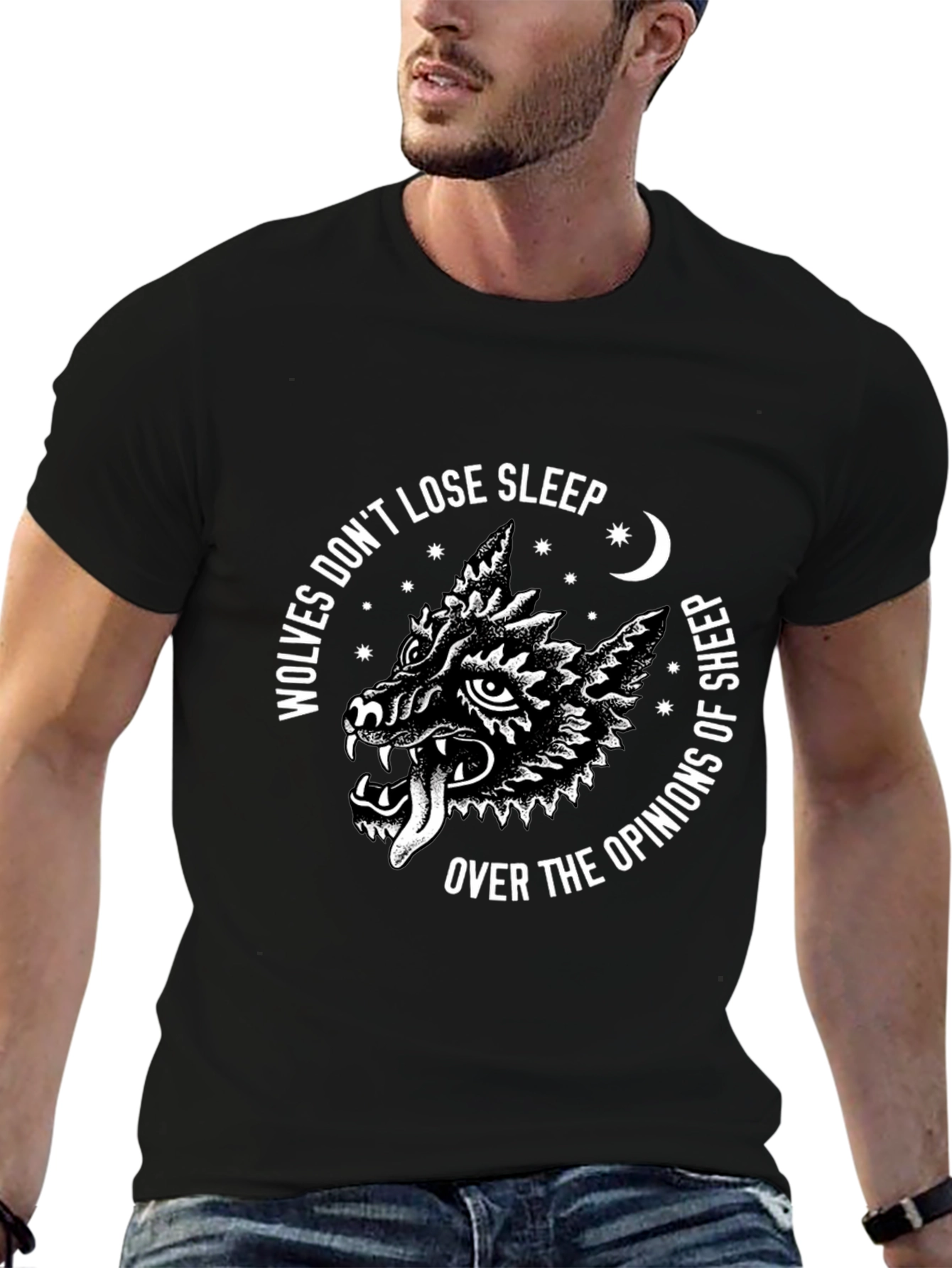 Wolves Dont Lose Sleep Graphic Tee