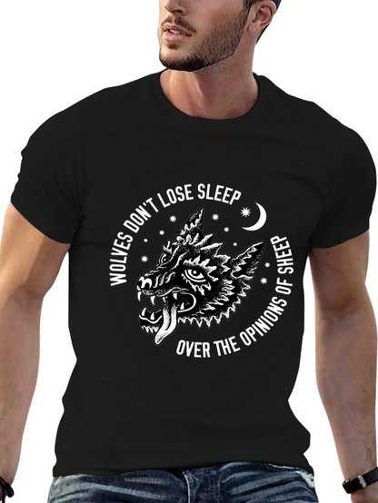 Wolves Dont Lose Sleep Graphic Tee
