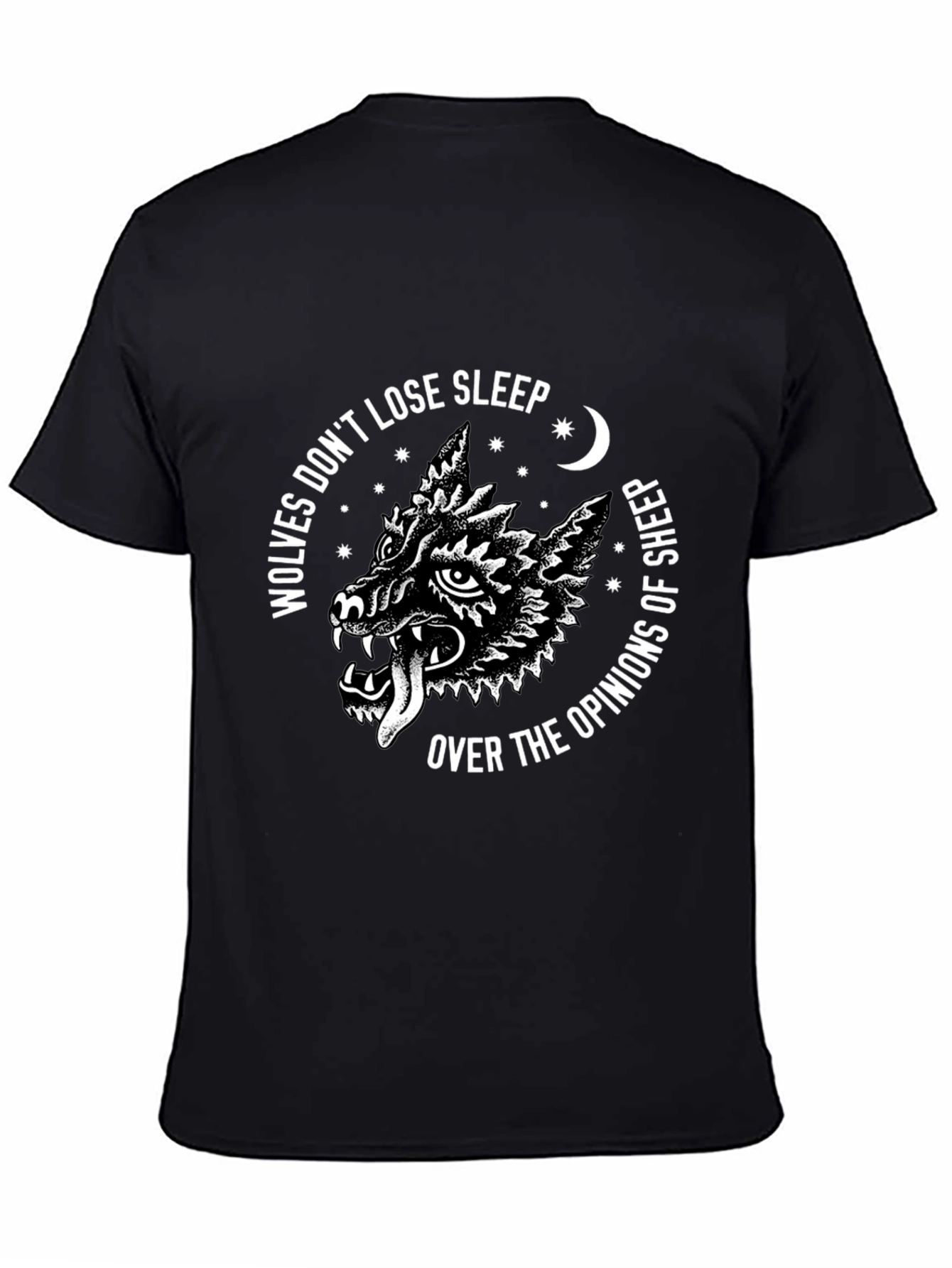 Wolves Dont Lose Sleep Graphic Tee