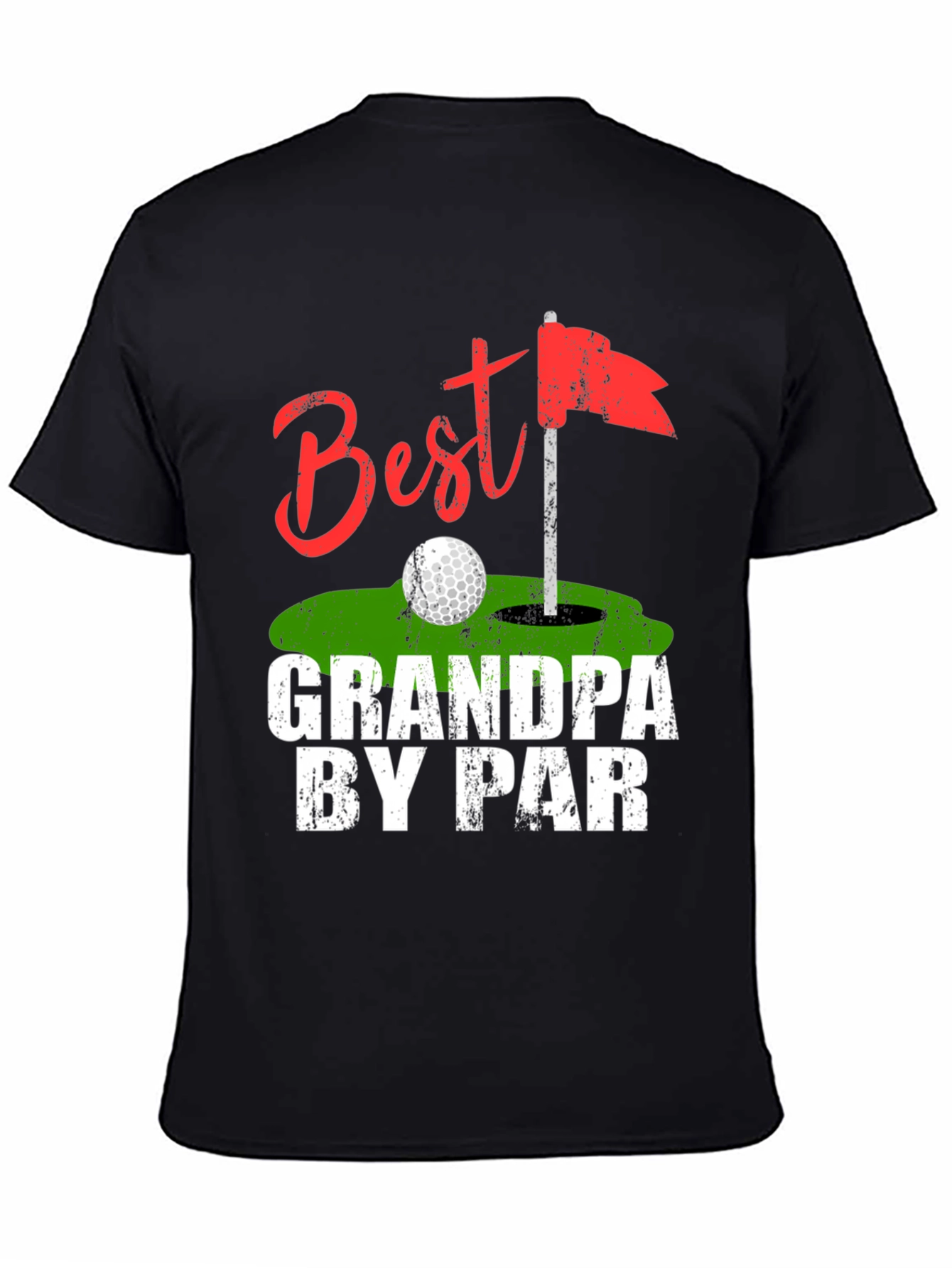 Best Grandpa By Par Golf T-Shirt