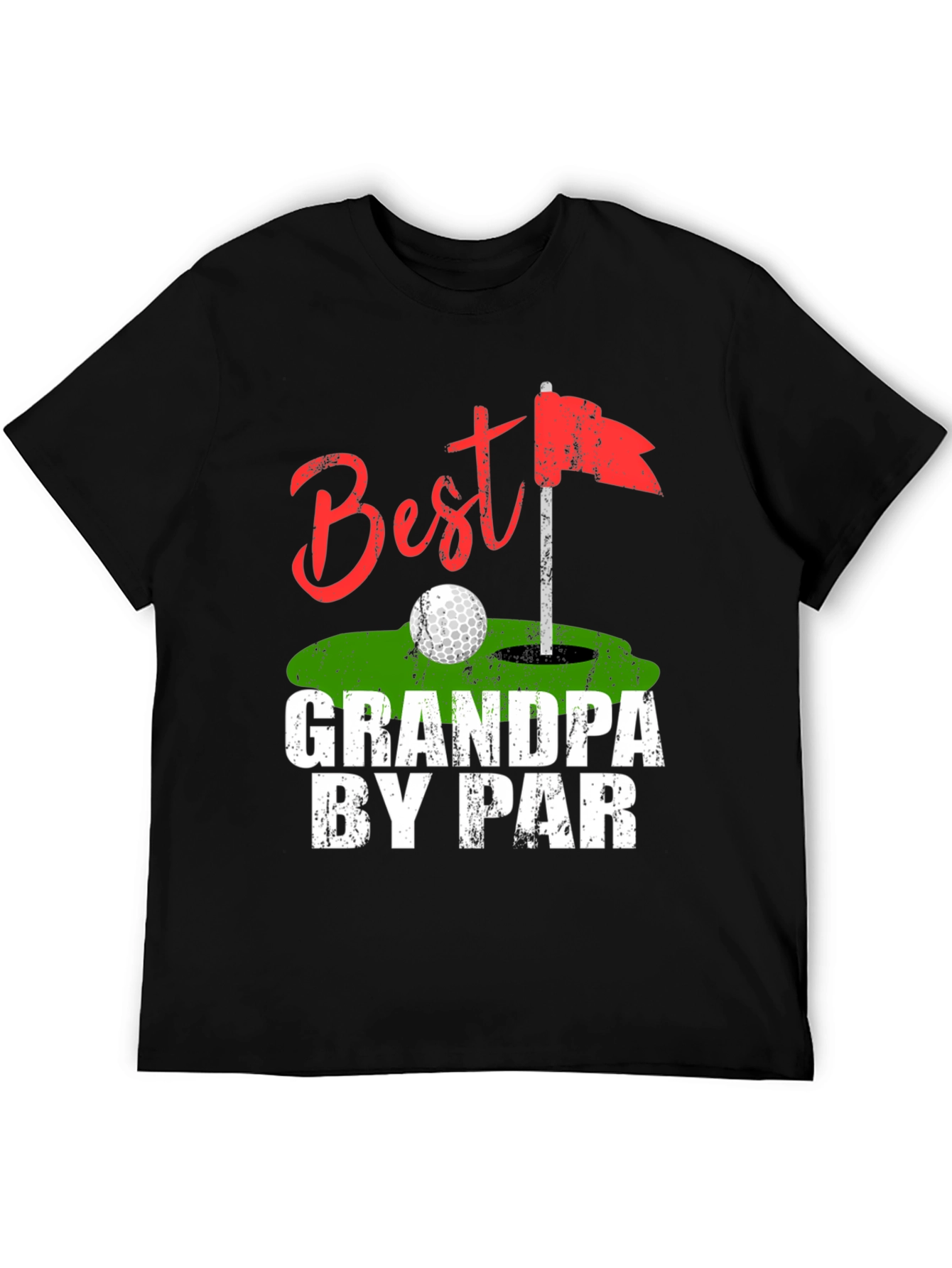 Best Grandpa By Par Golf T-Shirt